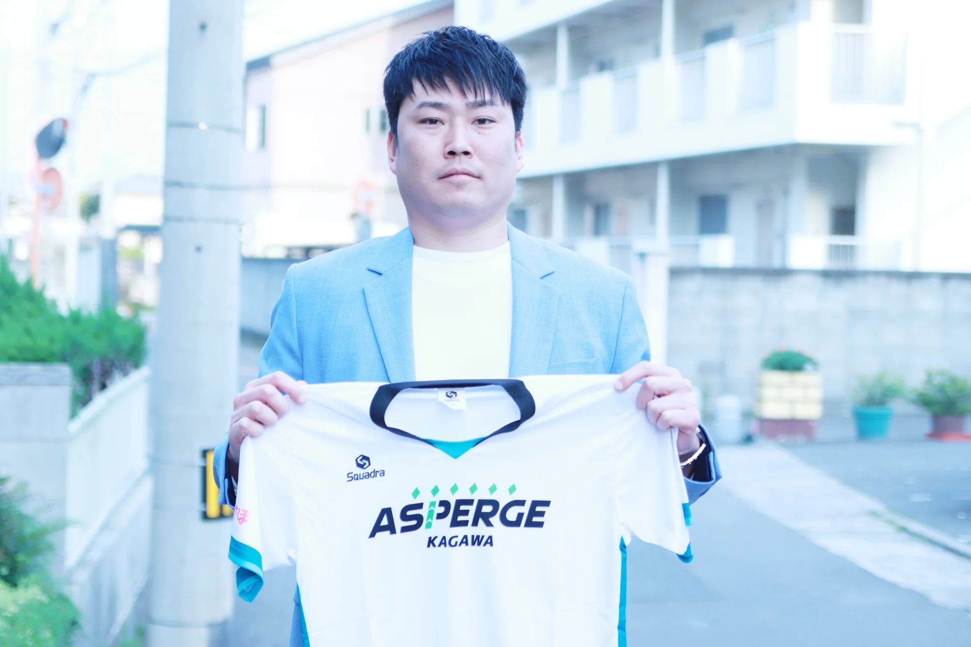 香川バレーボールプロモーション籠池さん～親子の一時と、健やかなイクメンイズム
